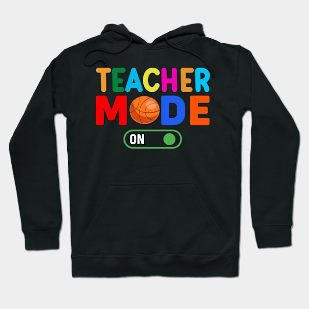 Teacher Mode on - Happy 100th Day of School Teacher Hoodie by Pizzan